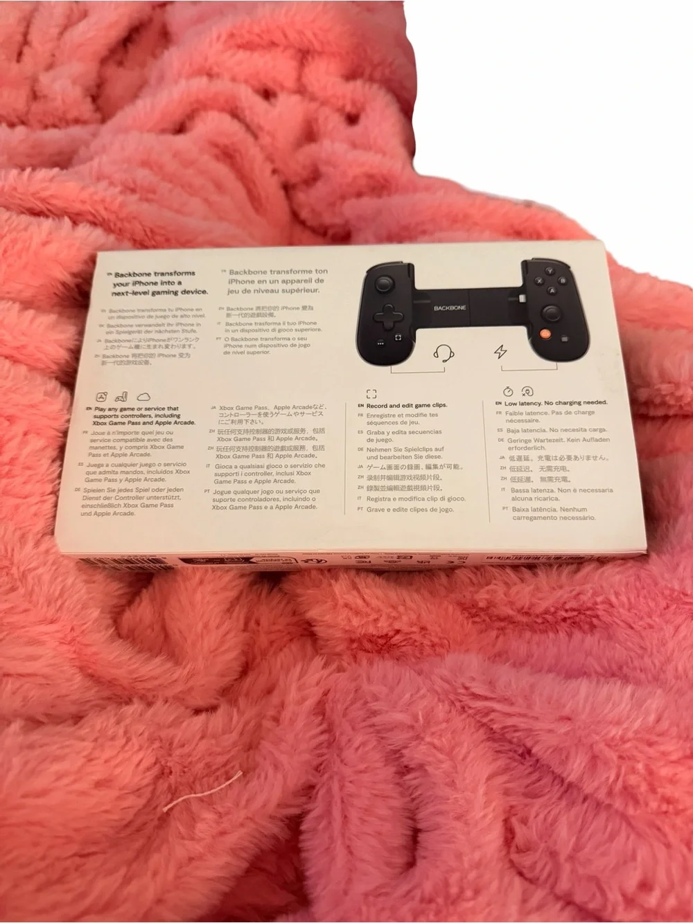 Backbone mobile controller